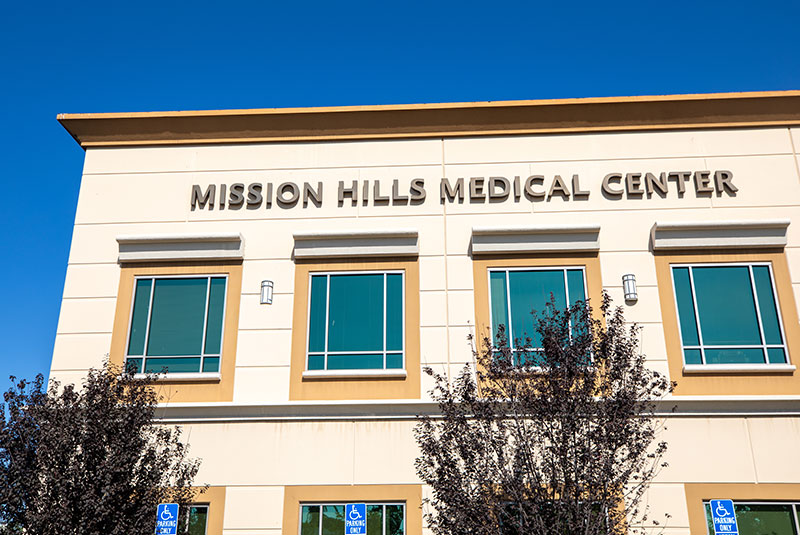 office building of the dental center